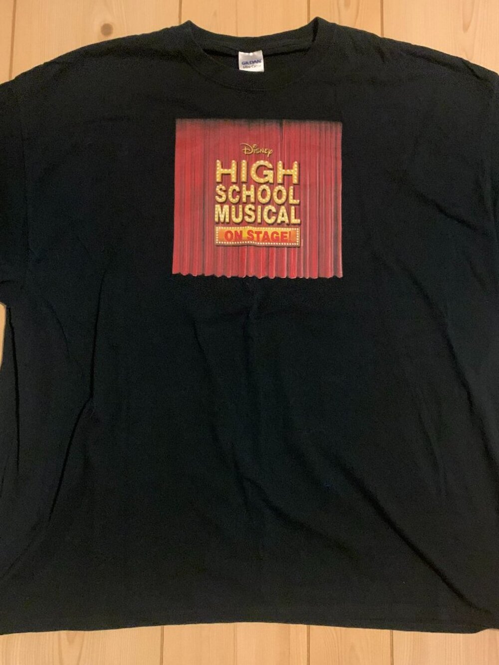 Walt Disney High School Musical On Stage Cast & Crew Broadway Play T-Shirt 3XL